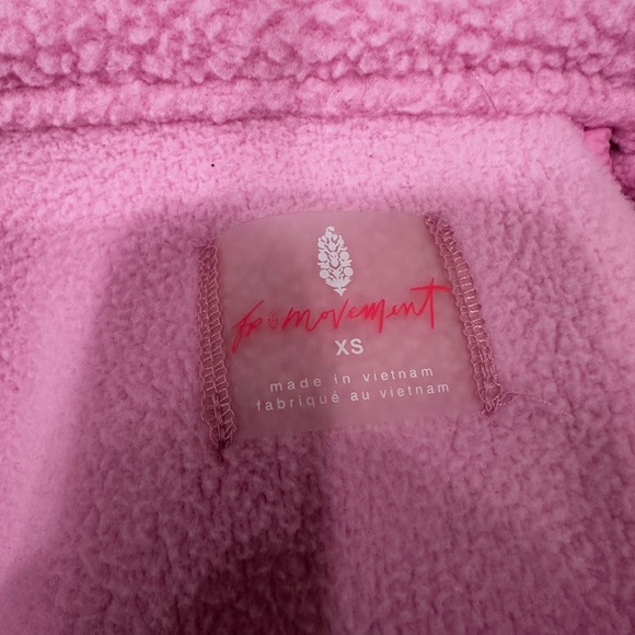 Free people Hit The Slope Fleece Prism Pink XS - Picture 4 of 7